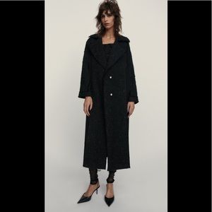 Zara limited edition combination coat